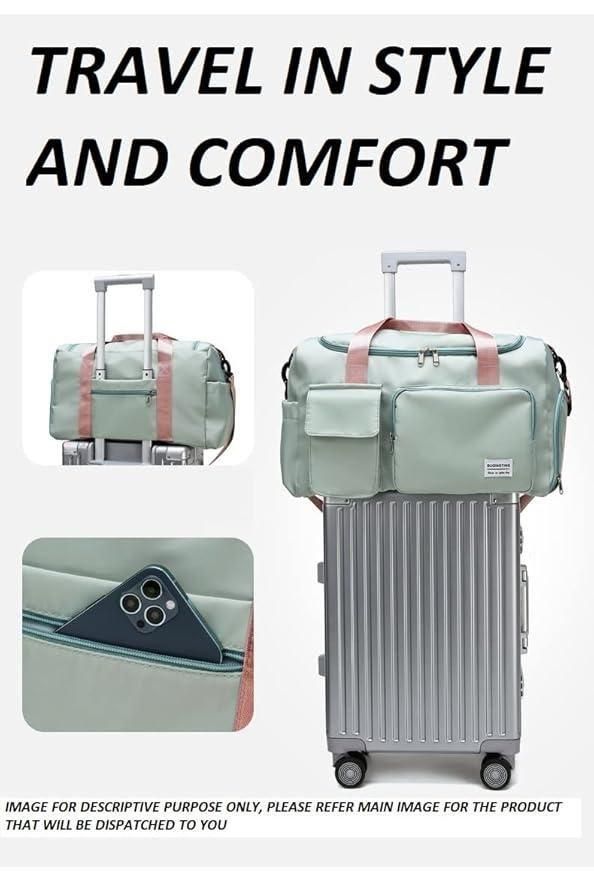 Premium Duffle Bag with Shoe Compartment – Lightweight Travel & Gym Bag