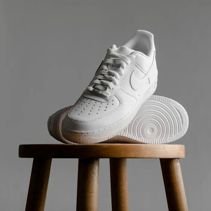 Trendy Men’s Casual Sneakers – White Synthetic Lace-Up Shoes for Daily Wear