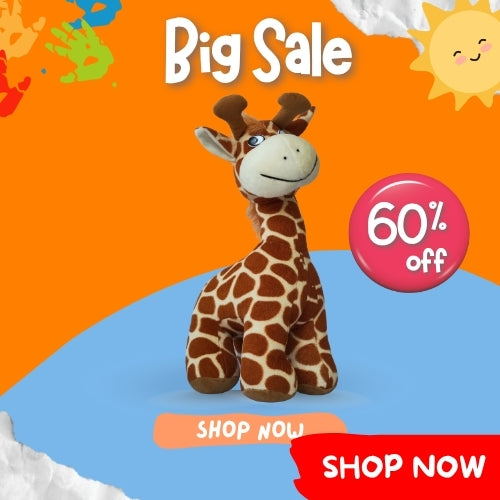 "Adorable Ultra-Soft Plush Giraffe Toy for Kids – Cuddly, Safe & Perfect for Gifting" (Copy)