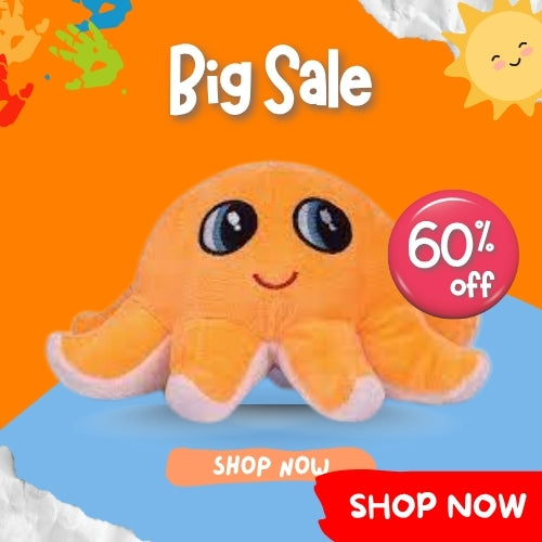 "Adorable Ultra-Soft Plush Octopus Toy for Kids – Cuddly, Safe & Perfect for Gifting" (Copy) (Copy)