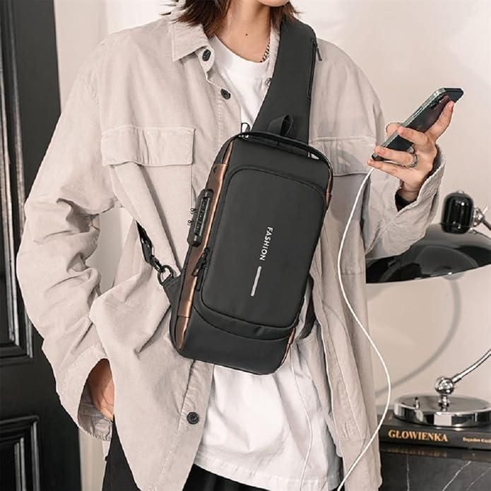 Premium Leather Sling Bag for Men & Women – Stylish & Durable Crossbody Bag