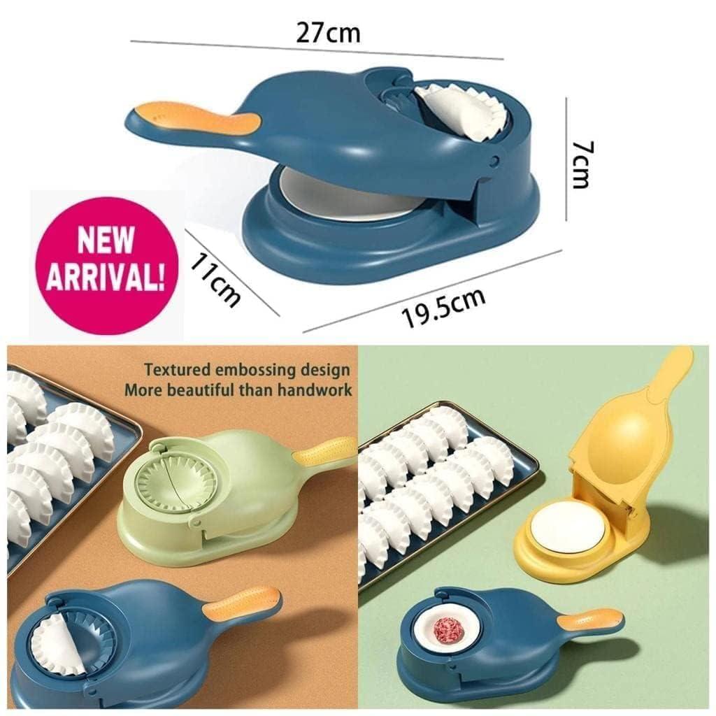 2-in-1 Dumpling & Gujiya Maker – Easy Tool for Momos, Ghughra & More