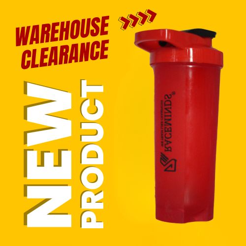 Best Red 700ml Gym Shaker Bottle: Leakproof Protein Shake Mixer, BPA-Free