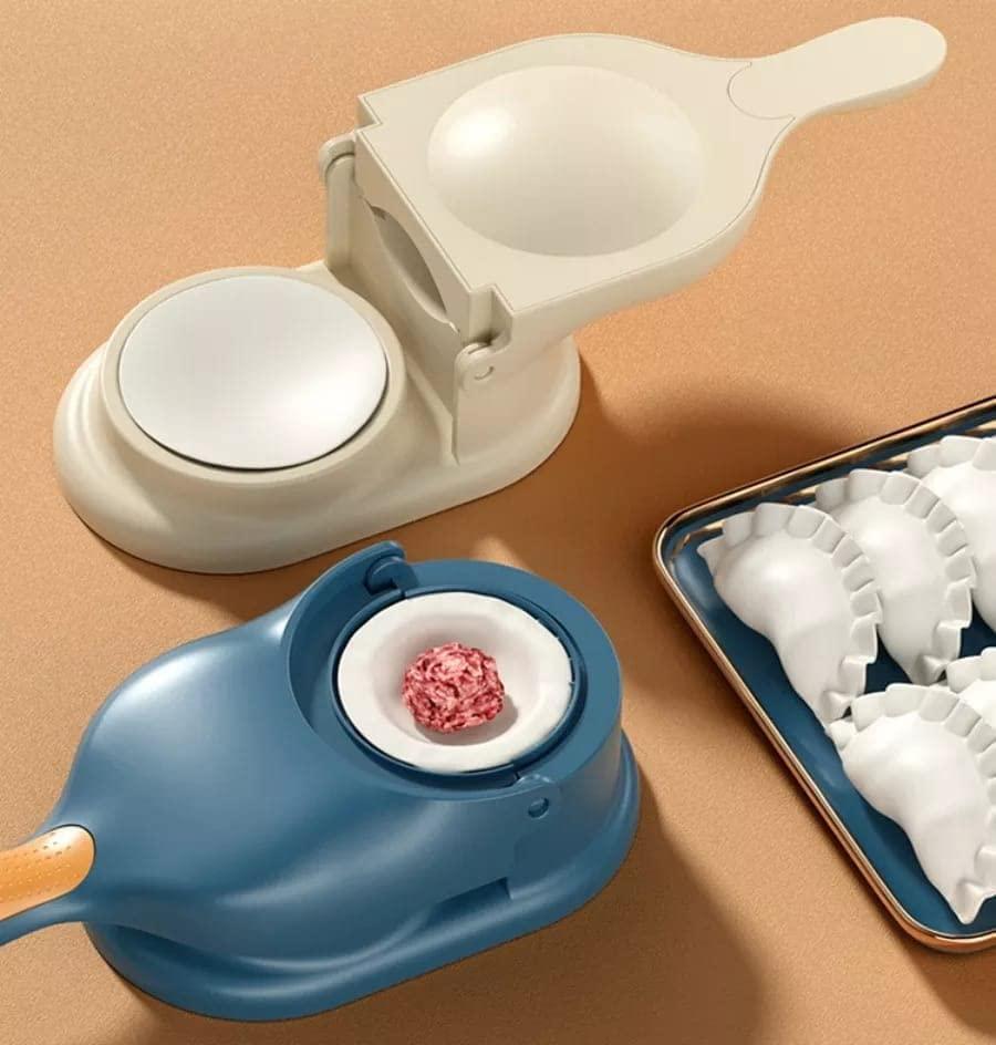 2-in-1 Dumpling & Gujiya Maker – Easy Tool for Momos, Ghughra & More