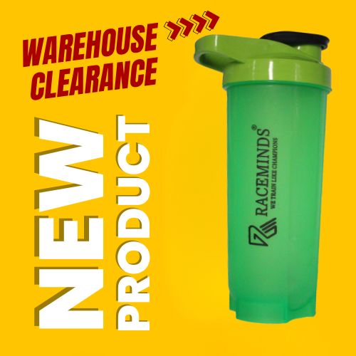 Best Green 700ml Gym Shaker Bottle: Leakproof Protein Shake Mixer, BPA-Free