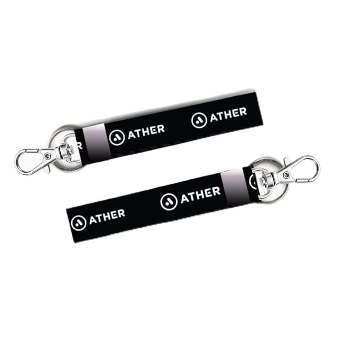 Ather Bike Rider Printed Lanyard Keychain – 7 Inch Tag Holder for Bikes & Cars (Unisex) (Copy)