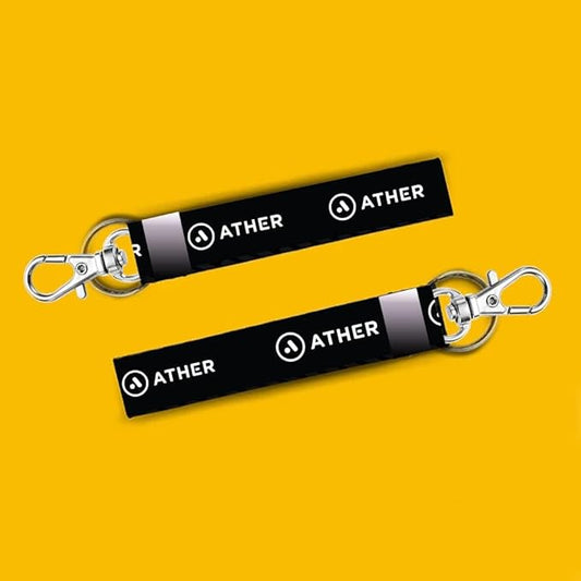 Ather Bike Rider Printed Lanyard Keychain – 7 Inch Tag Holder for Bikes & Cars (Unisex) (Copy)