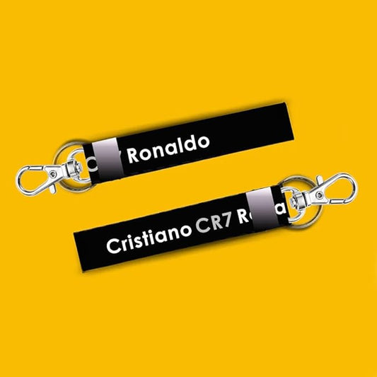 Ronaldo 2 Bike Rider Printed Lanyard Keychain – 7 Inch Tag Holder for Bikes & Cars (Unisex) (Copy) (Copy)